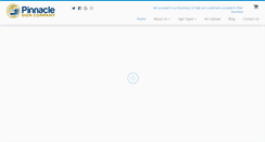 Desktop Screenshot of pinnaclesigns.biz