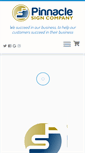 Mobile Screenshot of pinnaclesigns.biz